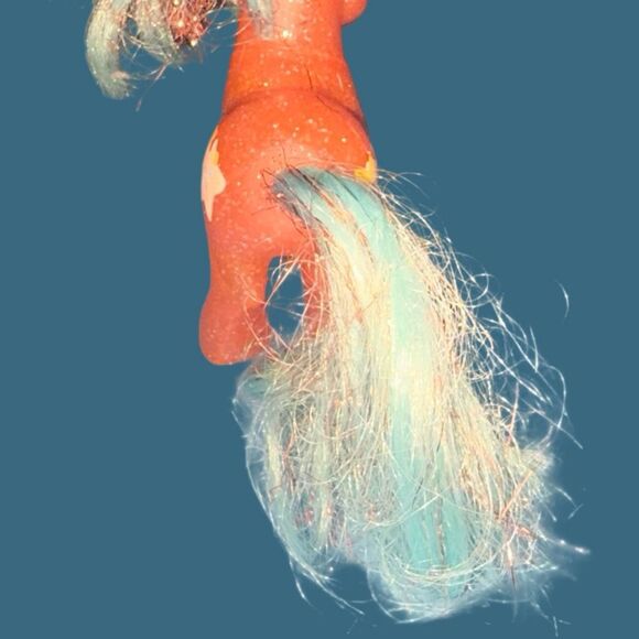 Hasbro 1987 My Little Pony G1 Star Dancer Glitter Sparkle Tinsel Hair Figure A23 - Picture 6 of 7